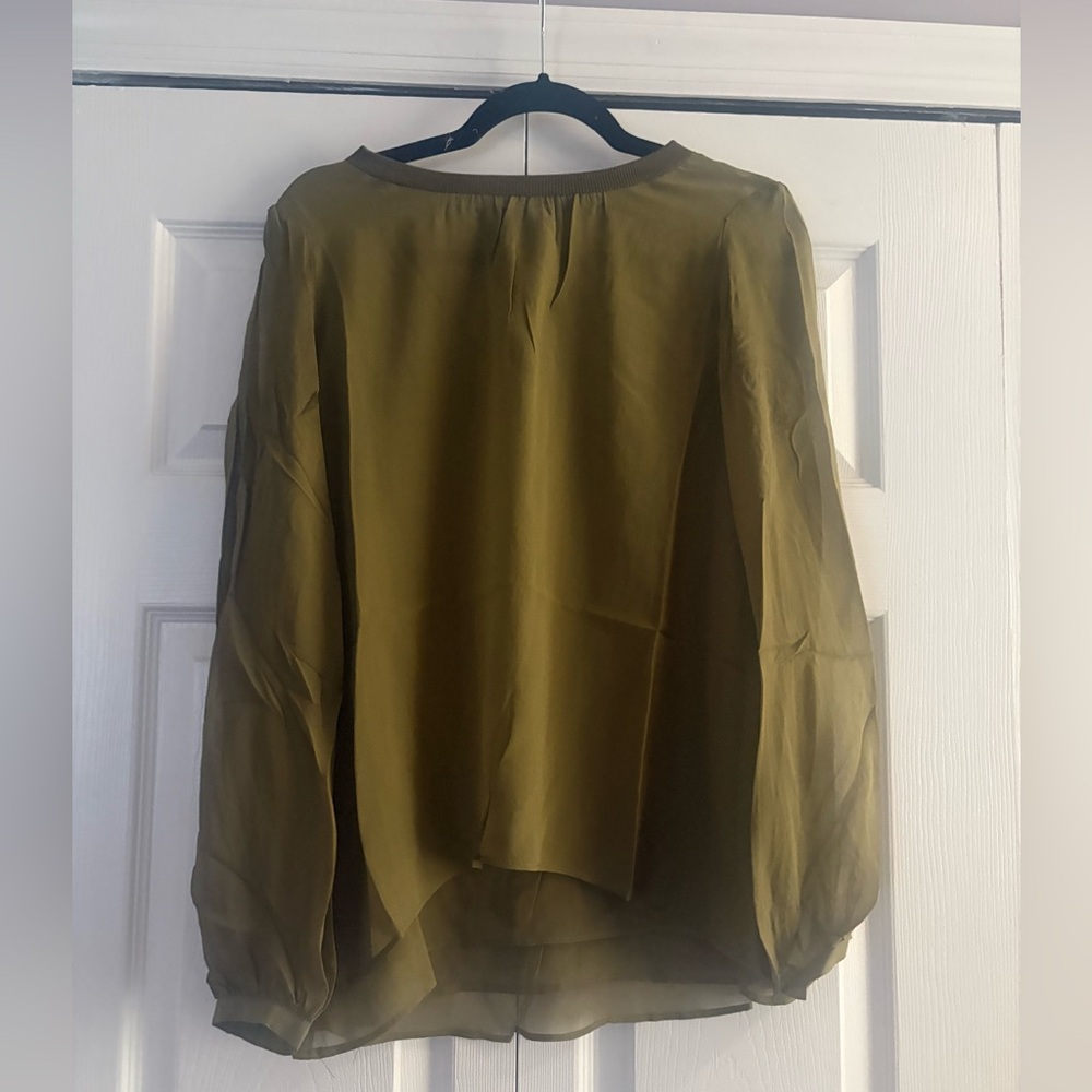 Olive Green Women's Blouse Falcon & Bloom